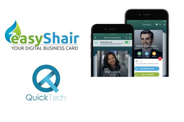 Dématérialisation des cartes de visites : L’application Easyshair lancé  durant  la COP 22