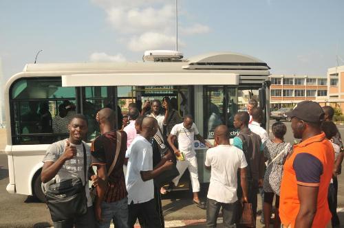 Cote d'Ivoire: Inauguration des bus électriques de l'Université Félix H. Boigny - Une première en Afrique