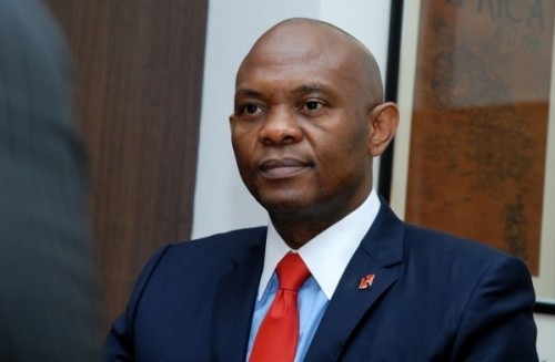 Tony Elumelu, ancien dirigeant du groupe bancaire Nigérian UBA