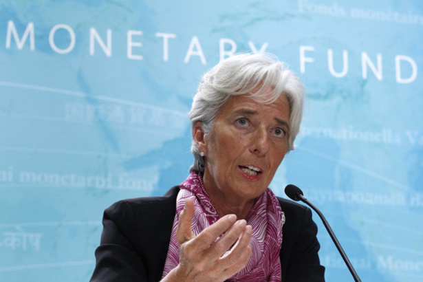 Christine Lagarde, directrice générale du FMI