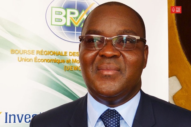 M. Edoh Kossi Amenounvé, le Directeur général de la Bourse régionale des valeurs mobilières (BRVM)