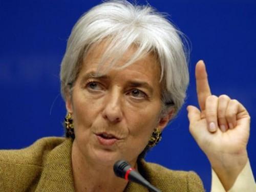 Christine Lagarde, directrice générale du FMI