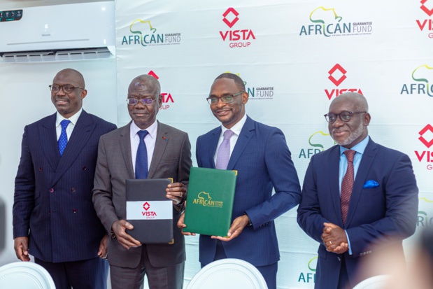 Financement des Pme et entreprises dirigées par des femmes : African Guarantee Fund et Vista Group Holding signent un accord de 30 milliards de FCfa