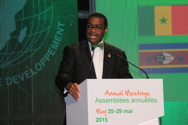 Le nouveau président de la Banque africaine de développement (BAD), Akinwumi Adesina du Nigéria