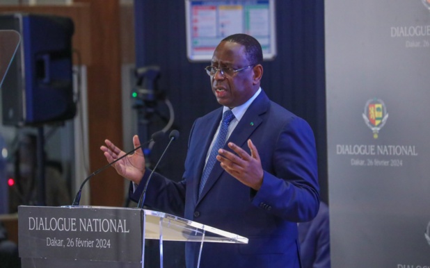 Macky Sall à l’ouverture du dialogue national : « Ma volonté et mon vœu le plus cher, c’est de faire tenir l’élection présidentielle dans les meilleurs délais »