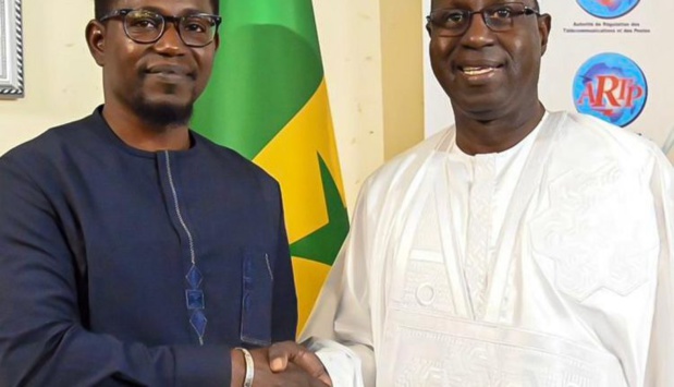 Autorité de régulation des télécommunications et des postes :  Abdou Karim Sall passe le témoin à son successeur, Dahirou Thiam