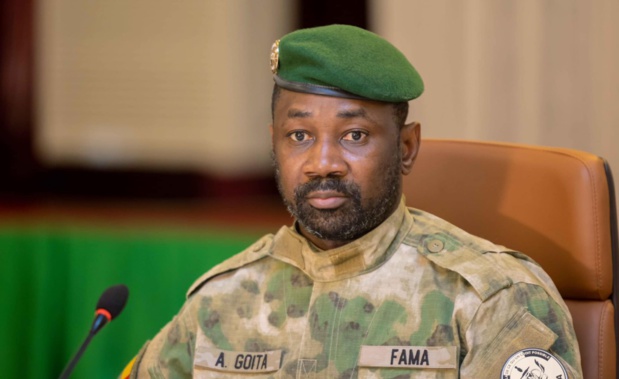 Président de la transition au Mali, le Colonel Assimi Goïta