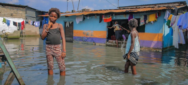 © UNOCHA/Wassy Kambale En République démocratique du Congo, des inondations dans la capitale, Kinshasa, ont été liées au changement climatique (photo d'archives).