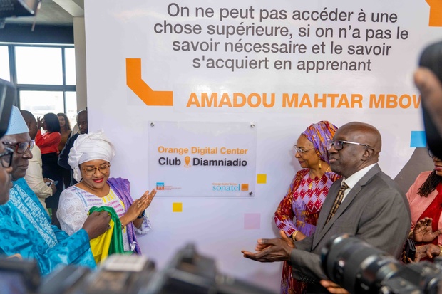 Université Amadou Mahtar Mbow : Ouverture du Orange digital center club