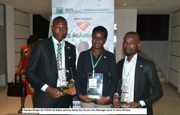 Business School : L’équipe True or False vainqueur de la finale Ace Manager 2015 pour la zone Afrique Subsaharienne