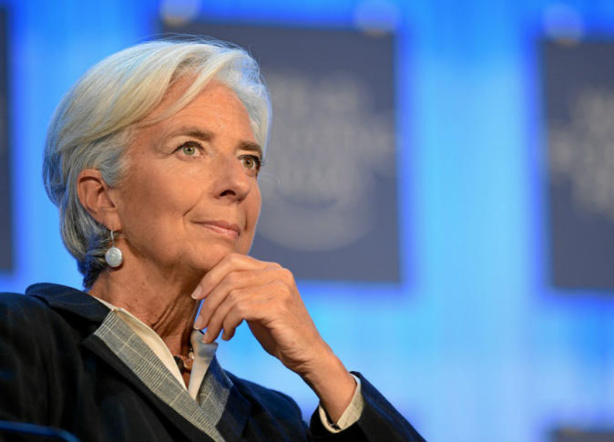 Christine Lagarde, Directrice générale du Fonds monétaire international (FMI)