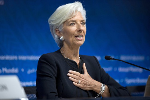 Christine Lagarde, Directrice générale du FMI