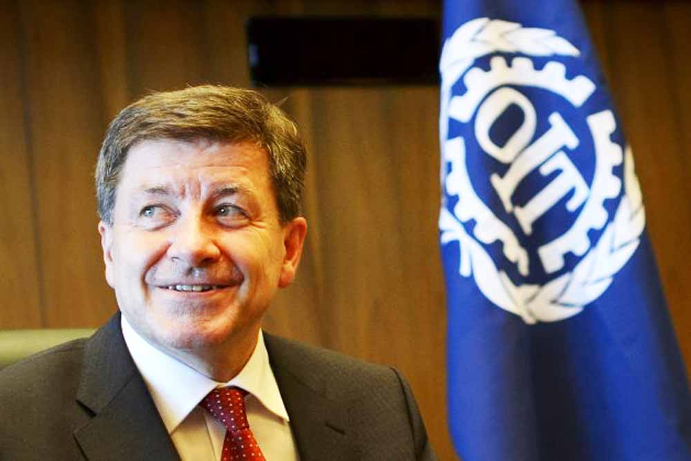 Guy Ryder, Directeur général de l'Organisation internationale du Travail.