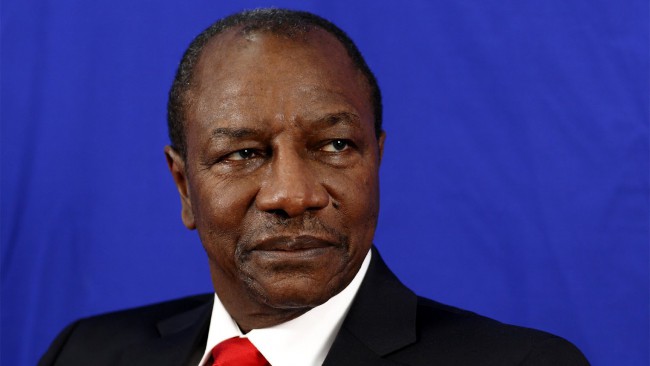 Alpha Condé, Président de la Guinée