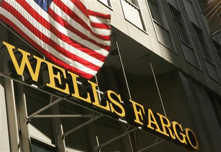 Le bénéfice net de Wells Fargo a bondi de 16% en 2013, à 20,9 milliards de dollars, son plus haut niveau historique. REUTERS.