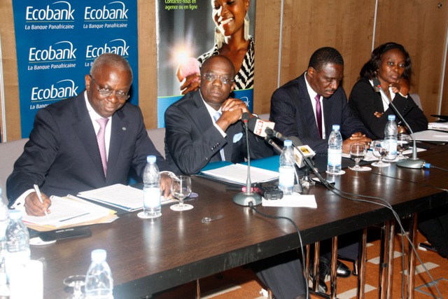 Les dirigeants d'Ecobank ont annoncé un résultat net de plus de 6 milliards pour l'exercice 2013