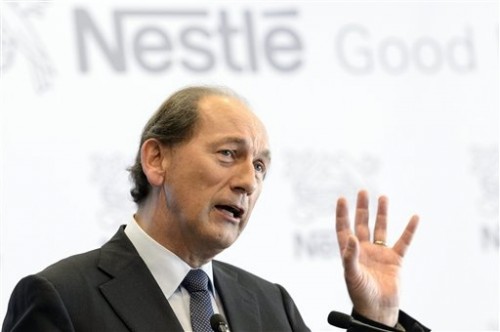 Paul Bulcke, administrateur délégué de Nestlé