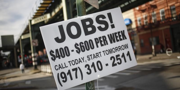 Aux Etats-Unis, les chômeurs sont désormais 9,8 millions. (Photo : Reuters)