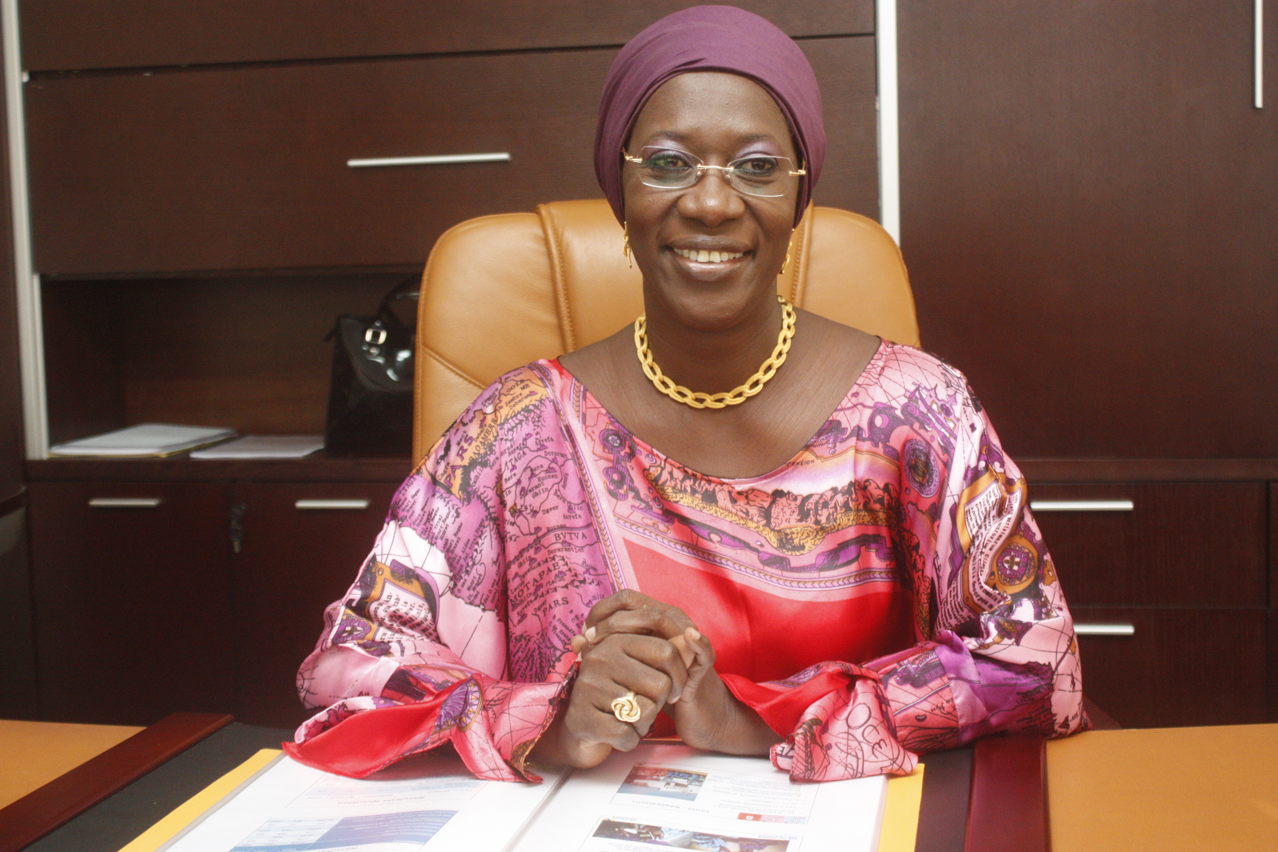 Anta Sarr Diako,  ministre de la Femme, de l’Enfance et de la Famille