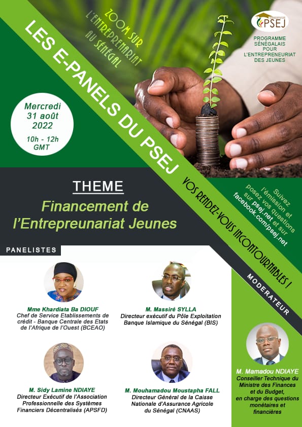 Financement de l’Entreprenariat des jeunes au Sénégal : Des acteurs de l’écosystème financier se sont penchés ce mercredi sur les contraintes et les solutions