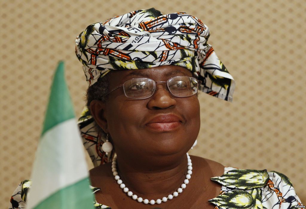 Madame Ngozi Okonjo-Iweala , ministre des finances   du Nigéria et présidente de la Fondation pour le renforcement des capacités en Afrique (ACBF).