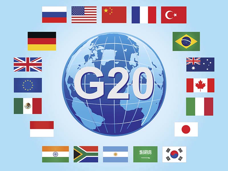 Zone G20 : Faible progression du Pib au quatrième trimestre 2022
