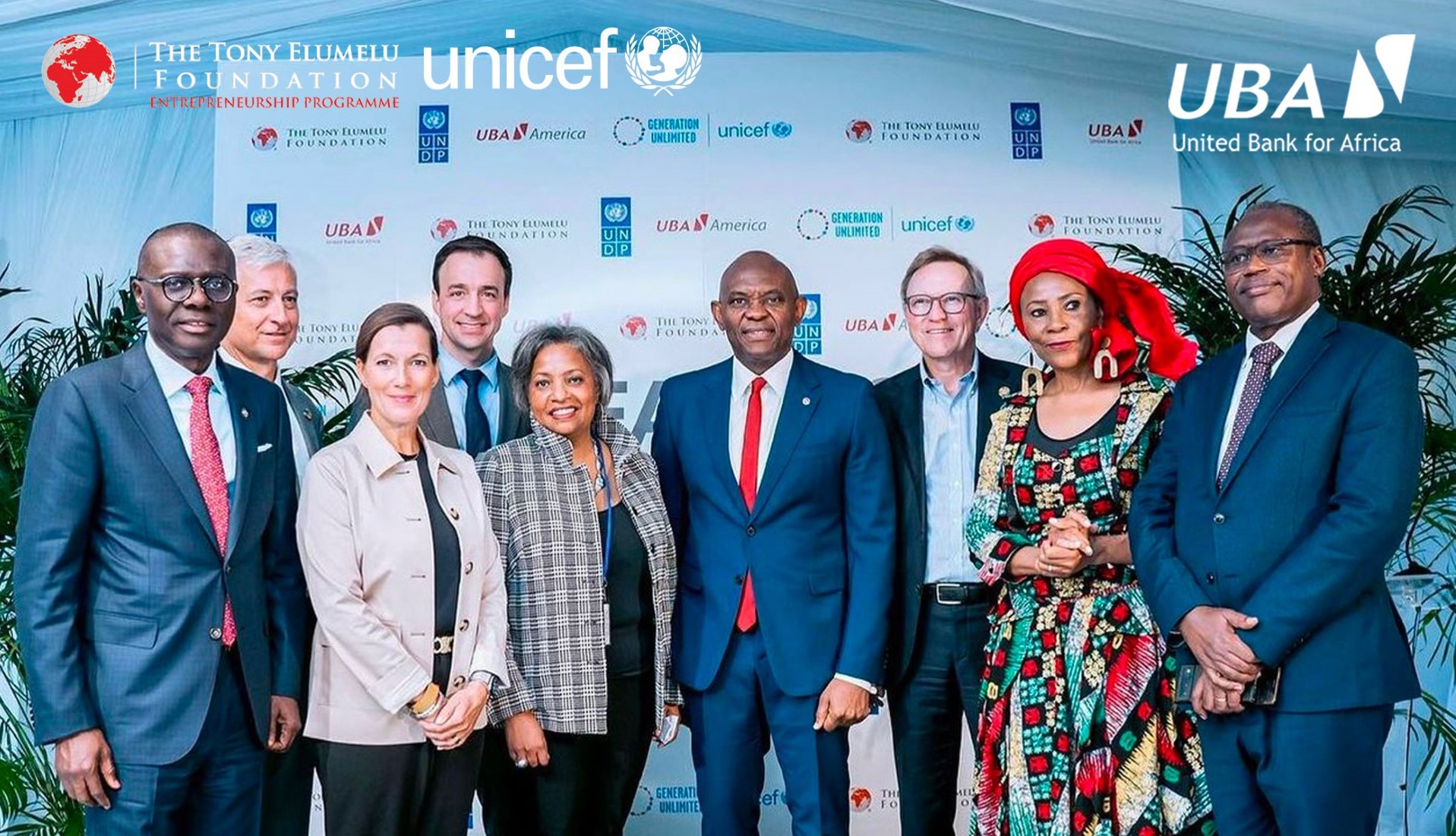 La Fondation Tony Elumelu, Generation Unlimited de l'Unicef et la Fondation Ikea annoncent un partenariat