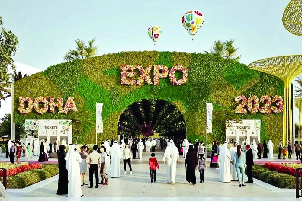 Qatar : Ouverture de l’Exposition horticole de Doha