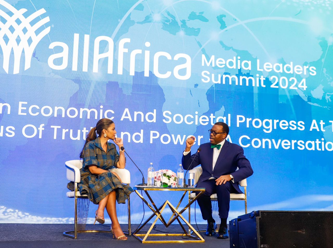 Sommet des dirigeants des médias d'Afrique :  Le président de la Bad félicite le fondateur de « All Africa Media », Amadou Mahtar Ba