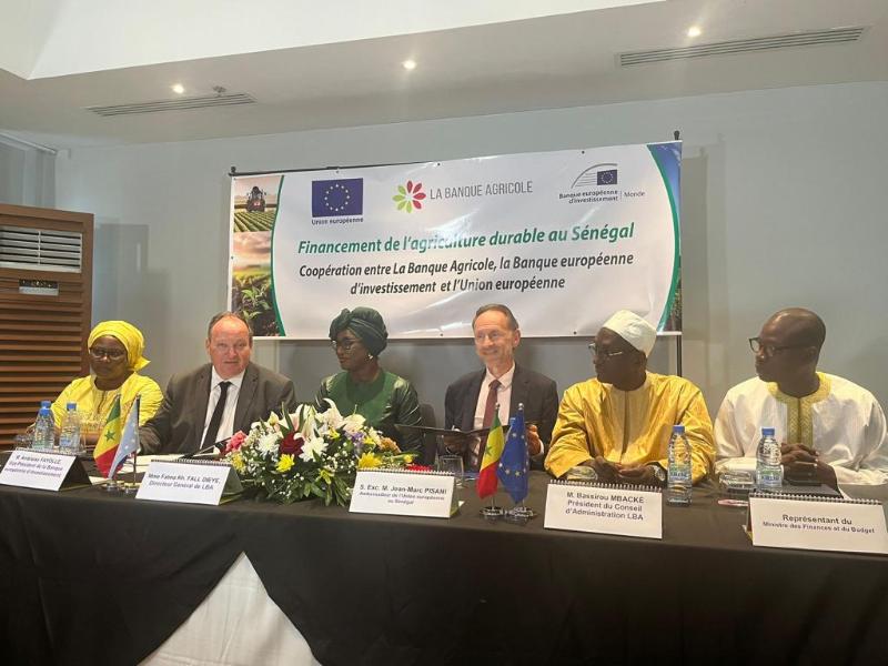 Développement durable des chaînes de valeur agricoles :  La Banque agricole du Sénégal et la Bei signent un partenariat de 30 millions d’euros