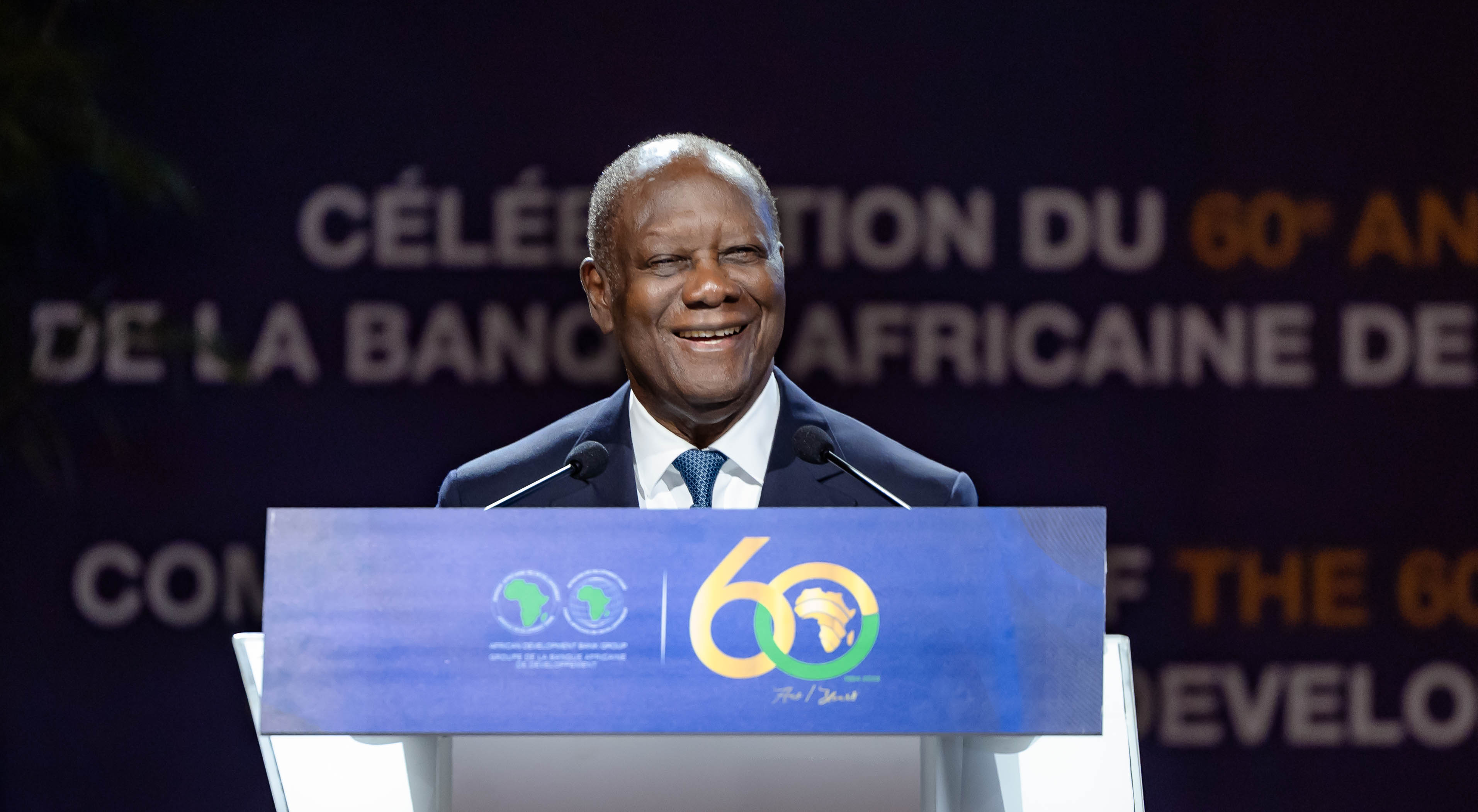 Alassane Ouattara, président de la Côte-d’Ivoire : «La Banque africaine de développement est une source de fierté et d’espoir pour l’Afrique »