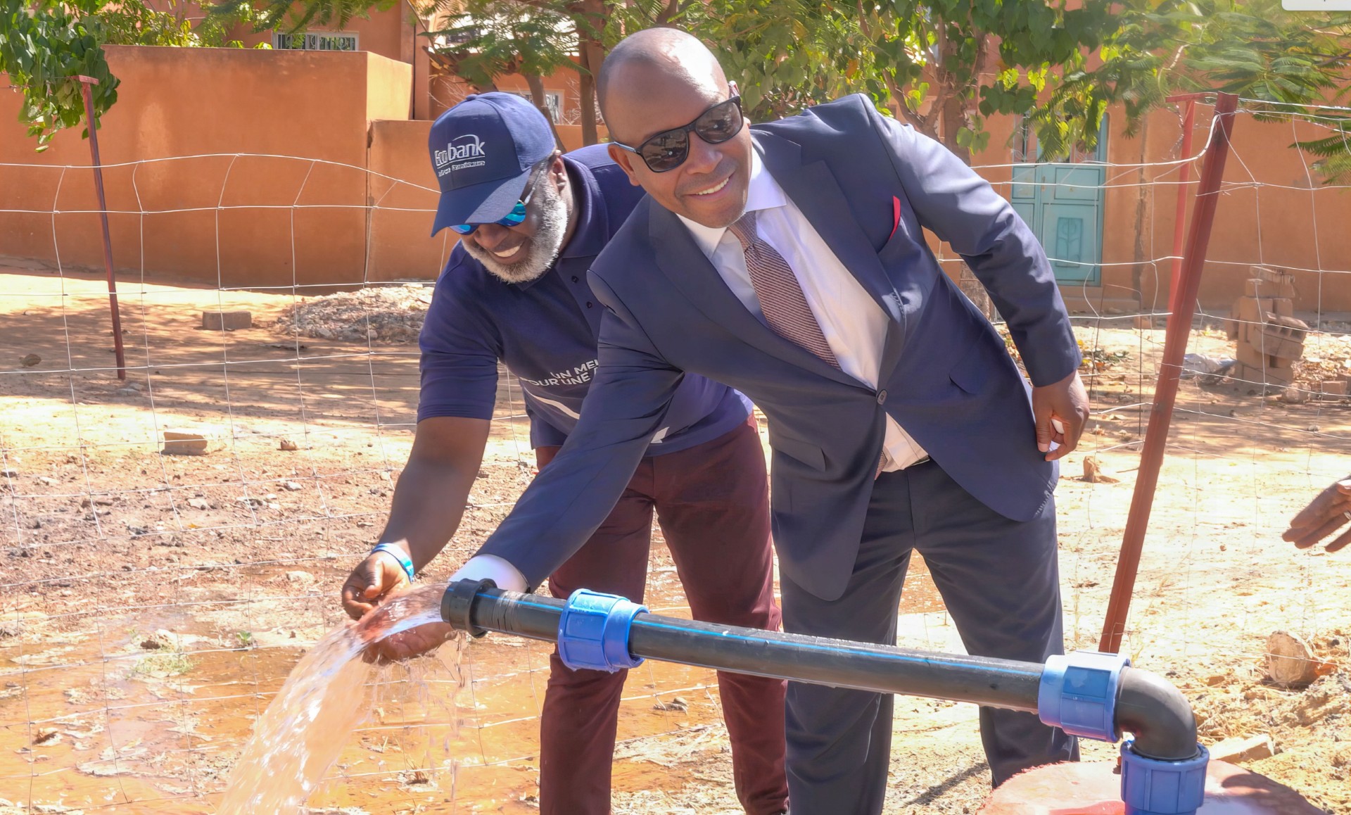 Village d’Enfants Sos de Louga : Inauguration d’un périmètre maraîcher et d’un forage hydraulique