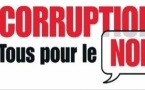 Lundi prochain, journée mondiale contre la corruption