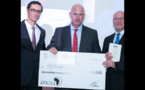 Prix de l'innovation pour l'Afrique (PIA) : Le Dr Nicolas Duneas et M. Nuno Peres, d'Afrique du Sud, vainqueurs de l'édition 2014