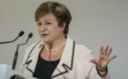 La Directrice générale du FMI, Kristalina Georgieva, annonce la mise en service du fonds fiduciaire pour la résilience et la durabilité, conçu pour aider les pays vulnérables à relever des défis sur le long terme