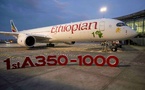 Ethiopian Airlines : Célébration de la livraison du premier A350-1000 d’Afrique