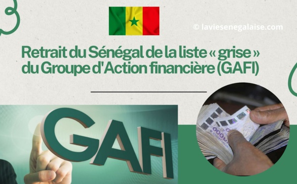 Groupe d’action financière : Le Sénégal retiré de la liste grise