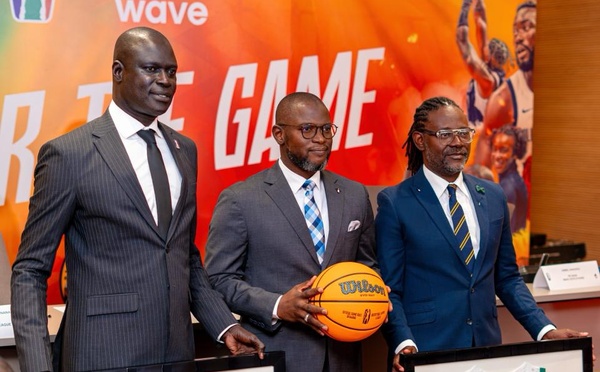 Basketball - Saison 5 de la Conférence Sahara à Dakar :  Wave mobile money et la Basketball Africa League signent un partenariat